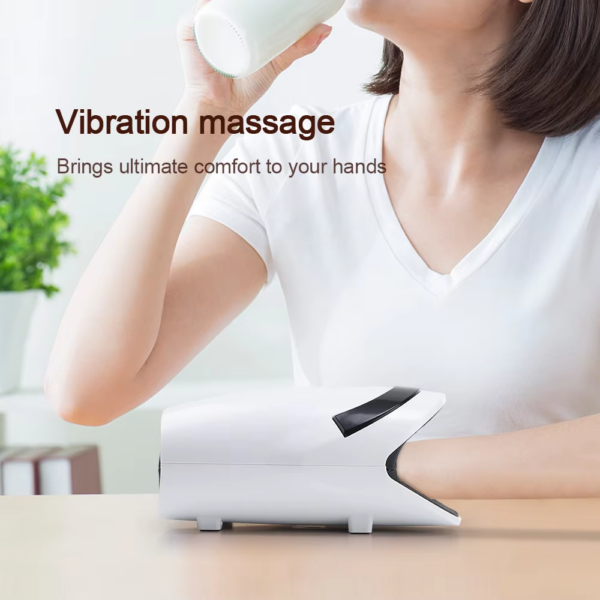 Electric Hand Massager with Air Compression Heating Palm Finger Massage for Arthritis Finger Numbness Wrist Relax Hand Care - Bild 4