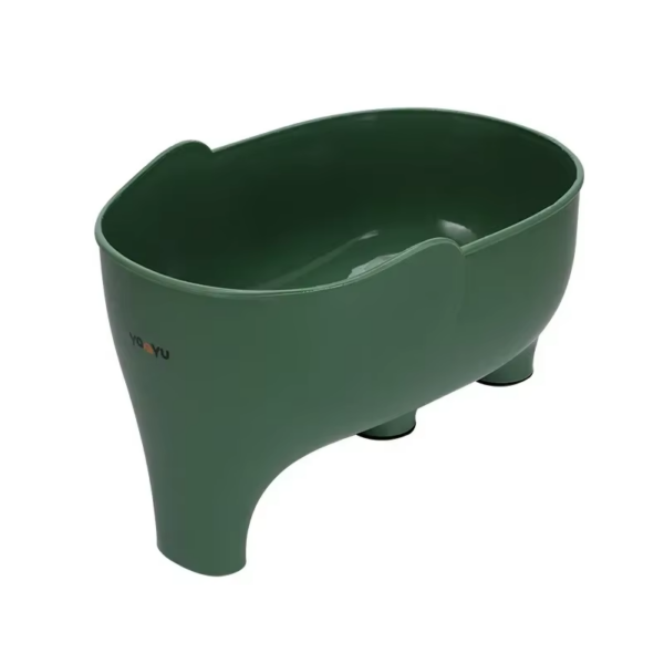 Elephant Drain Basket Multi-Purpose Kitchen Storage Drain Basket Household Fruit and Vegetable Basket Plastic Drain Basket - Image 10