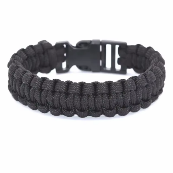 Men Multi-Function Paracord Adjustable Survival Bracelet Outdoor Camping Rescue Emergency Rope Bracelets - Image 3
