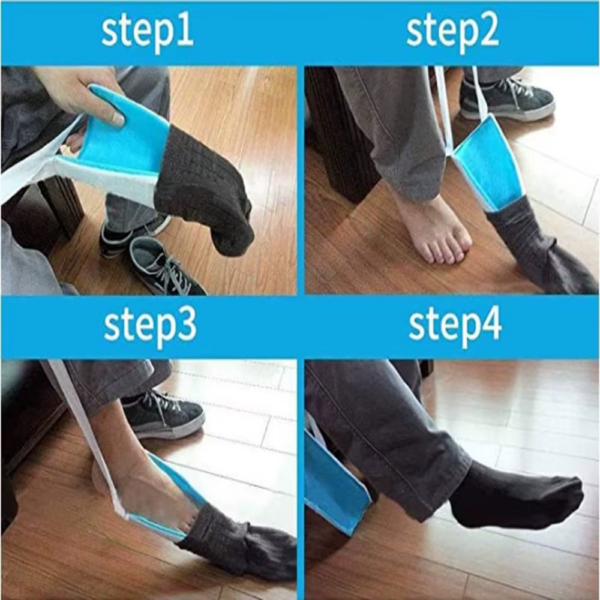 No Bending Sock Aid Device for Seniors Disabled Pregnant Sock Helper Aid Tool Sock Assistant Device - Image 7