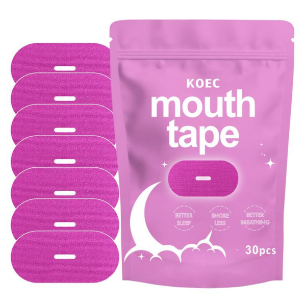 Anti-Snoring Sleep Mouth Tape, Breathable Mouth Patches for Night Sleep, Comfortable Body Care Product, Ideal Birthday Gift - Image 2