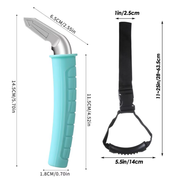 Car Handle Assist Support Car Door Assist Handle for Seniors Portable Anti-Slip Comfort Disabled Car Door Cane Easy to Get Out - Image 8