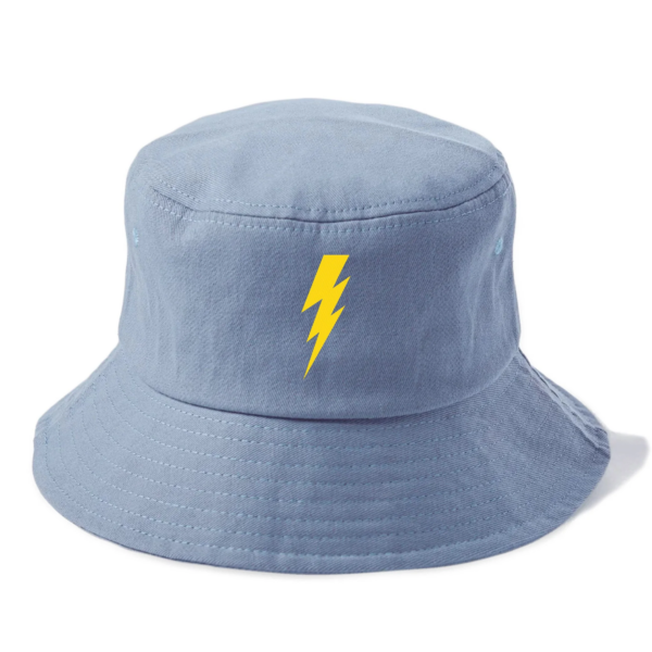 Retro 80S Lightning Bolt Bucket Hat - Image 6
