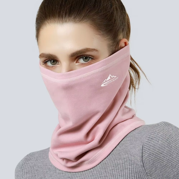 Men Women Winter Sports Bandana Running Velvet Thermal Neck Warmer Ski Hiking Cycling Riding Snowboard Scarf Windproof Headgear - Image 3