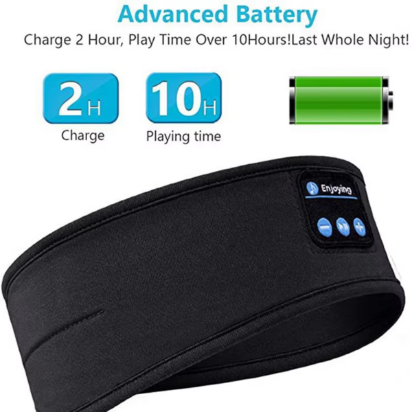 Original Wireless Bluetooth Headset Sports Sleep Headband Eye Mask Fone Bluetooth Earphones Air Pro Earbuds Wireless Headphones - Image 3