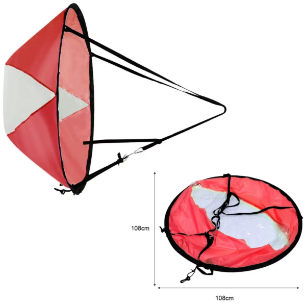 Foldable Kayak Wind Sail Folding Kayak Downwind Wind Paddle Sailing SUP Paddle Board Sail Canoe Inflatable Boat SUP Accessories - Image 13