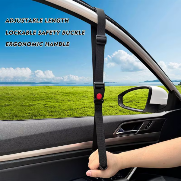 Car Handle Assist Support Car Door Assist Handle for Seniors Portable Anti-Slip Comfort Disabled Car Door Cane Easy to Get Out - Image 7