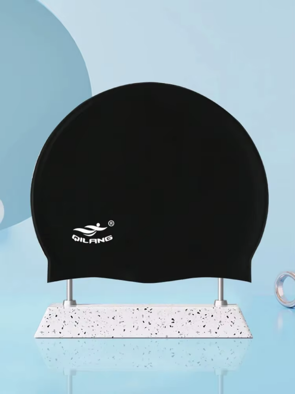 Waterproof Ear Protector with No Wut Head Silicone High Quality Swimming Cap for Children and Adults - Image 9