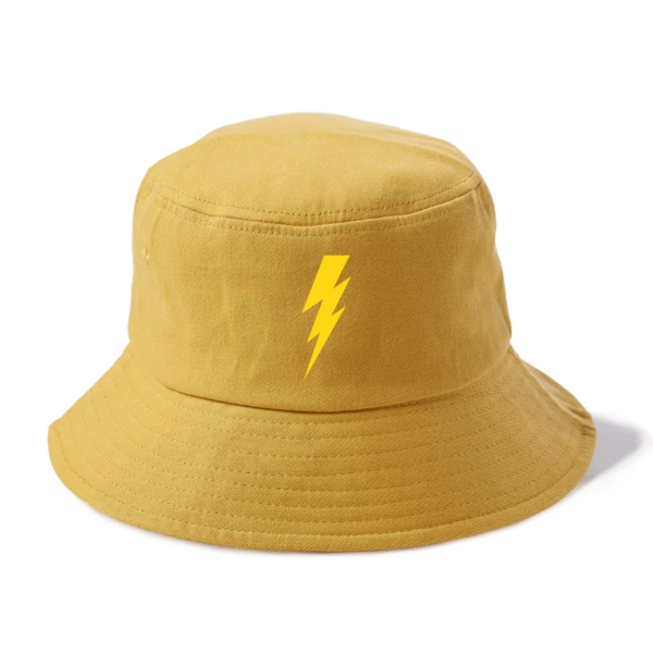Retro 80S Lightning Bolt Bucket Hat - Image 5