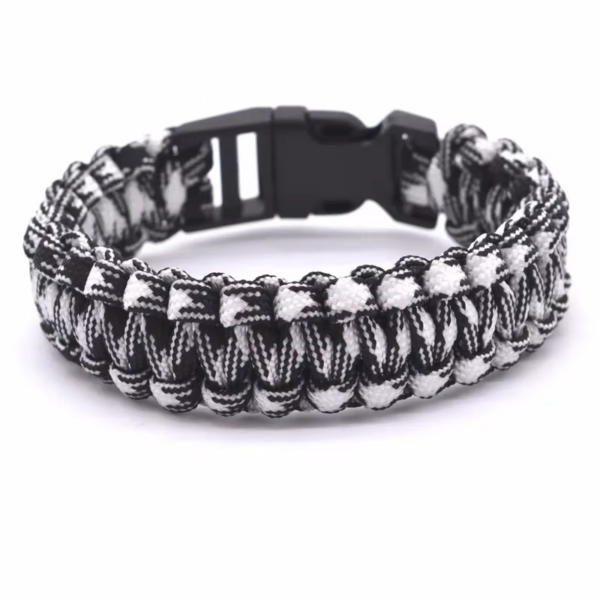 Men Multi-Function Paracord Adjustable Survival Bracelet Outdoor Camping Rescue Emergency Rope Bracelets - Image 4