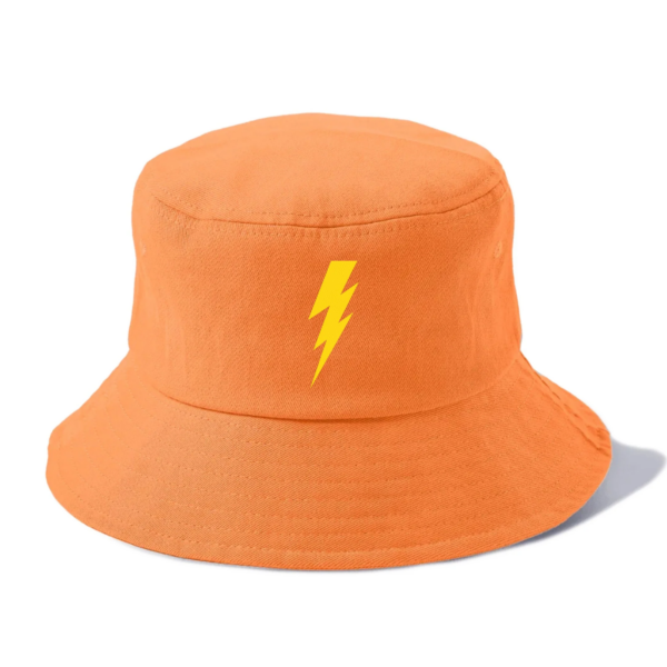 Retro 80S Lightning Bolt Bucket Hat - Image 2