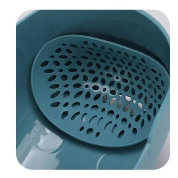 Elephant Drain Basket Multi-Purpose Kitchen Storage Drain Basket Household Fruit and Vegetable Basket Plastic Drain Basket - Image 6