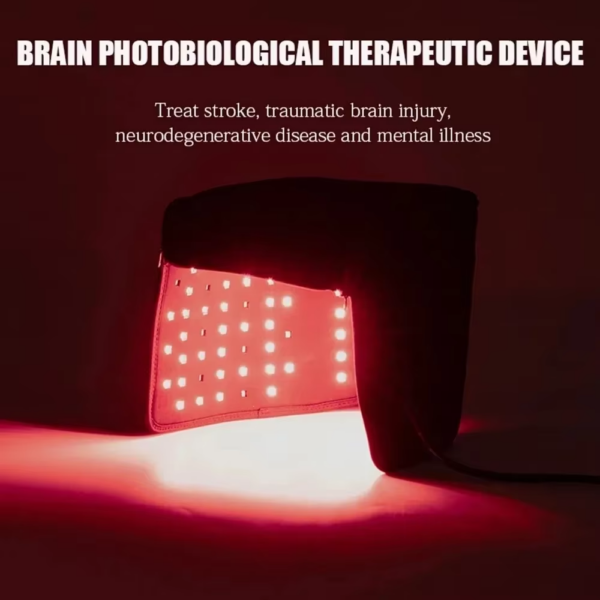 LED Red Light Therapy Hat for Hair Growth Red & Infrared Light Hair Growth Cap for Hair Loss Promote Hair Fast Regrow Care Cap - Image 4