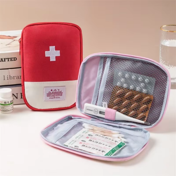 Portable Storage Bag First Aid Emergency Medicine Bag Outdoor Pill Survival Organizer Emergency Kits Package Travel Accessories - Image 3