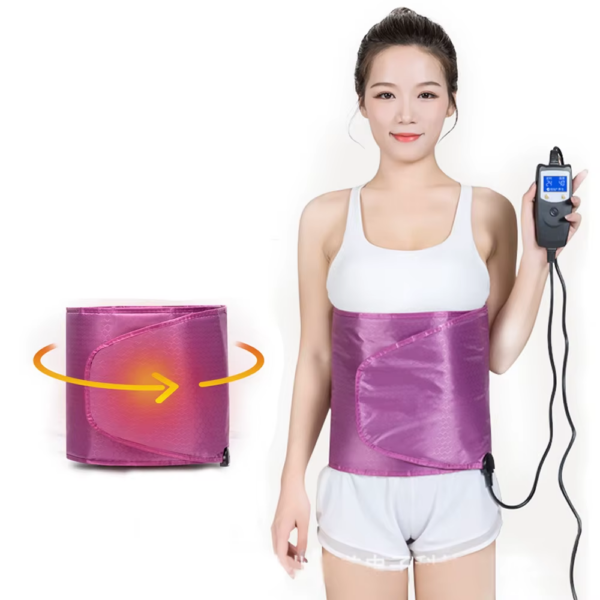 Far Infrared Heating Slimming Belt Waist Protection Warm Uterut Sauna Fat Burner Weight Loss for Women & Men EU US Plug - Image 2