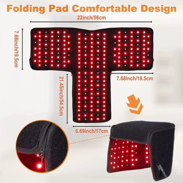 LED Red Light Therapy Hat for Hair Growth Red & Infrared Light Hair Growth Cap for Hair Loss Promote Hair Fast Regrow Care Cap - Image 6