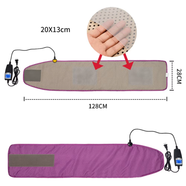 Far Infrared Heating Slimming Belt Waist Protection Warm Uterut Sauna Fat Burner Weight Loss for Women & Men EU US Plug - Image 4
