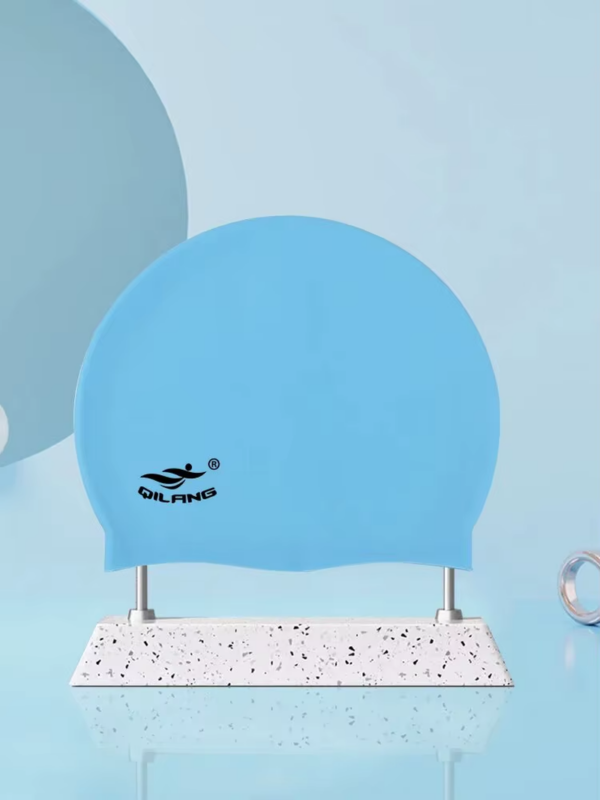 Waterproof Ear Protector with No Wut Head Silicone High Quality Swimming Cap for Children and Adults - Image 10