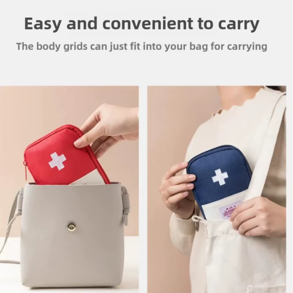 Portable Storage Bag First Aid Emergency Medicine Bag Outdoor Pill Survival Organizer Emergency Kits Package Travel Accessories - Image 6
