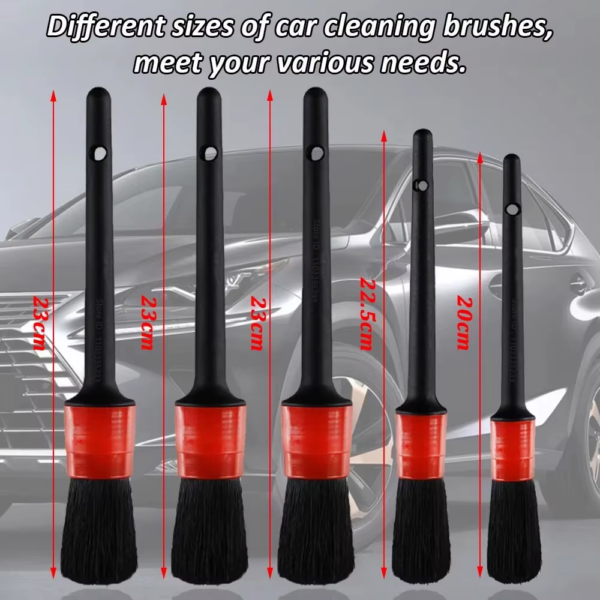 ZOPOSON New Car Cleaning Kit Scrubber Drill Detailing Brush Set Air Conditioner Vents Towel Polisher Car Auto Detailing Tools - Image 3
