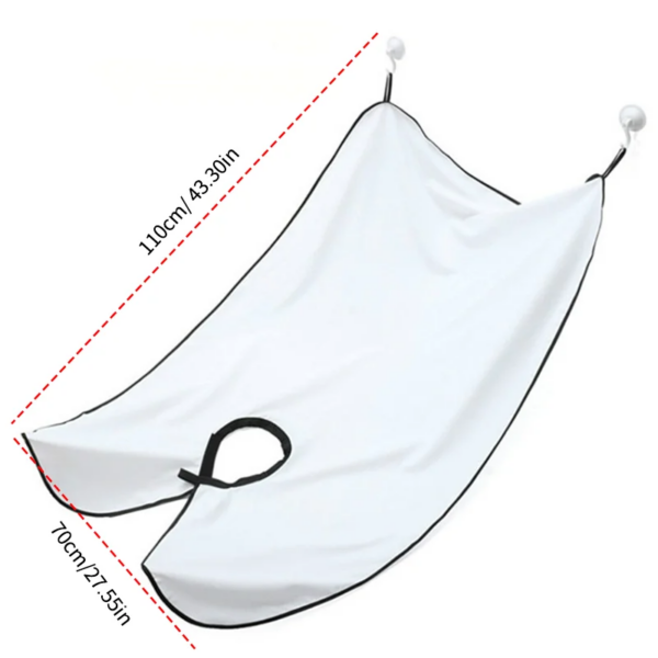 Male Shaving Apron Beard Catcher Cape Care Bib Face Shaved Hair Adult Bibs Shaver Cleaning Hairdresser for Man Clean Apron Gift - Image 7