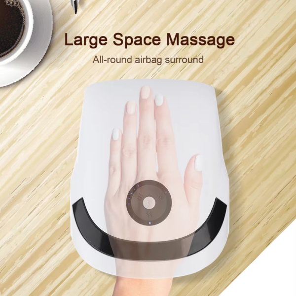 Electric Hand Massager with Air Compression Heating Palm Finger Massage for Arthritis Finger Numbness Wrist Relax Hand Care - Bild 3