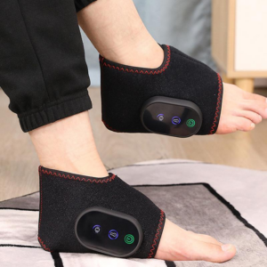 Al-Adha Electric Heated Foot Massager, 2 Counts Electric Warmer, Foot Massage Machine, Heated Foot Massage Tool for Men & Women, Foot Spa Machine, Men Gifts, Valentine'S Day Gift