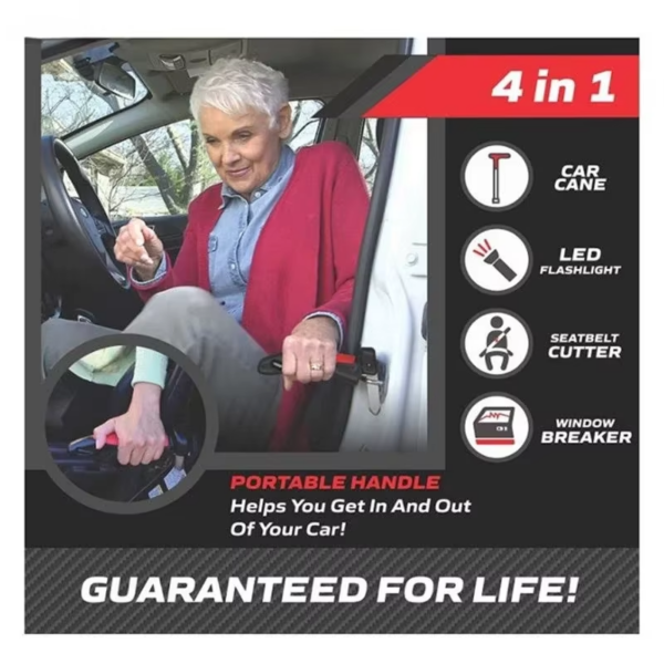New Stylish 4 in 1 Vehicle Support Handles Car Assist Support Handle Multi-Function Safety Door Aider Handles Bar - Image 2
