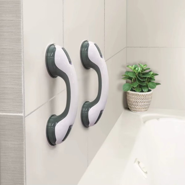 New Shower Handle Grab Bars Ultra Grip Dual Locking Safety Suction Cups Helping Handle anti Slip Support for Toilet Bathroom - Image 8
