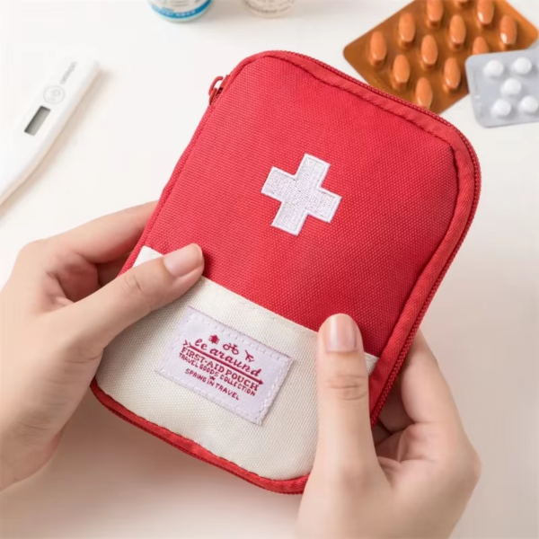 Portable Storage Bag First Aid Emergency Medicine Bag Outdoor Pill Survival Organizer Emergency Kits Package Travel Accessories - Image 2