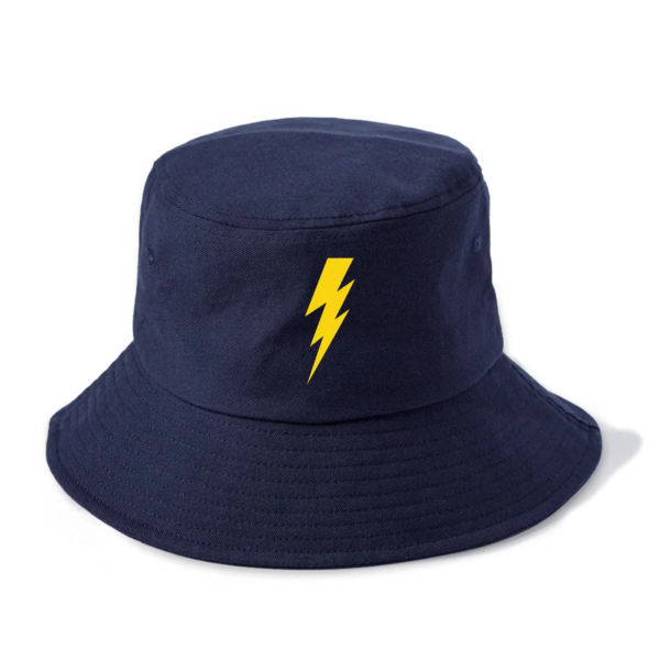 Retro 80S Lightning Bolt Bucket Hat - Image 3