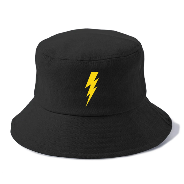 Retro 80S Lightning Bolt Bucket Hat - Image 4