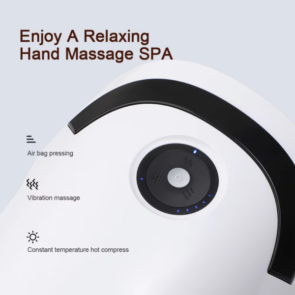 Electric Hand Massager with Air Compression Heating Palm Finger Massage for Arthritis Finger Numbness Wrist Relax Hand Care - Bild 6