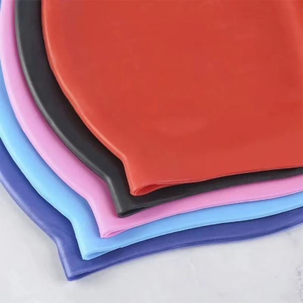 Waterproof Ear Protector with No Wut Head Silicone High Quality Swimming Cap for Children and Adults - Image 6