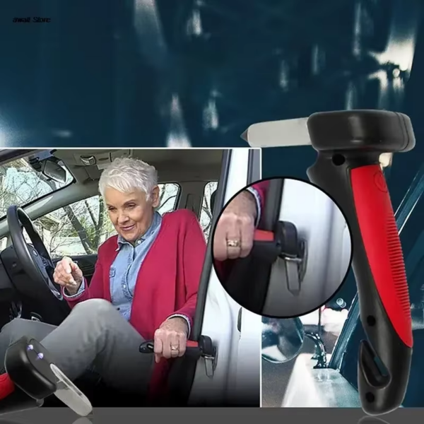 New Stylish 4 in 1 Vehicle Support Handles Car Assist Support Handle Multi-Function Safety Door Aider Handles Bar - Image 3