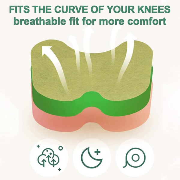 【Buy 1 Get 3】Herbal Knee Patch with Mugwort – Soothing Comfort for Stiff Joints & Aching Muscles! - Image 4