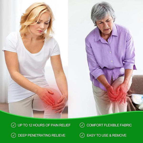 【Buy 1 Get 3】Herbal Knee Patch with Mugwort – Soothing Comfort for Stiff Joints & Aching Muscles! - Image 3