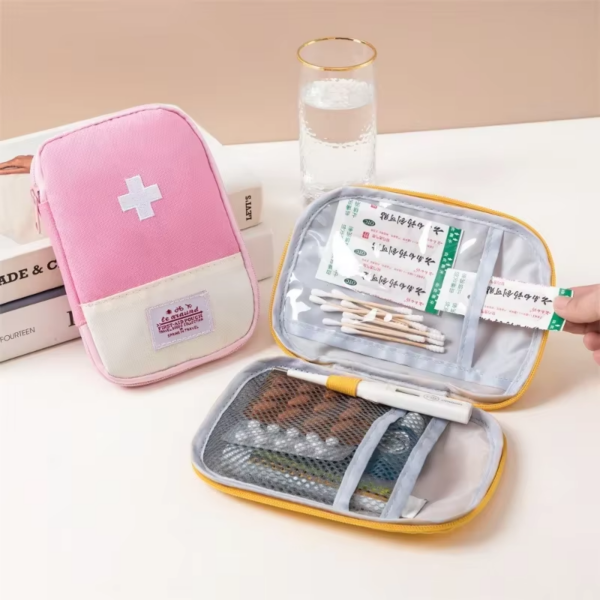 Portable Storage Bag First Aid Emergency Medicine Bag Outdoor Pill Survival Organizer Emergency Kits Package Travel Accessories - Image 5