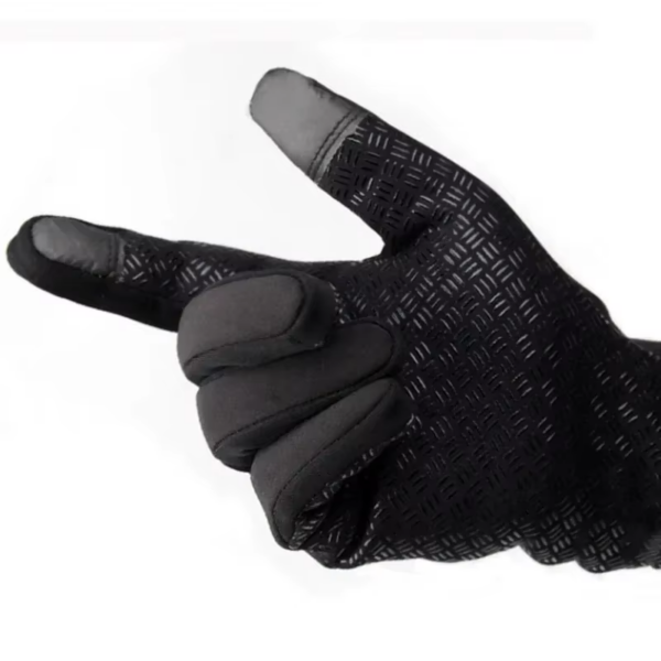 Winter Gloves for Men Waterproof Windproof Cold Gloves Snowboard Motorcycle Riding Driving Warm Touchscreen Zipper Glove - Image 5