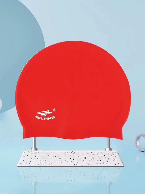 Waterproof Ear Protector with No Wut Head Silicone High Quality Swimming Cap for Children and Adults - Image 27