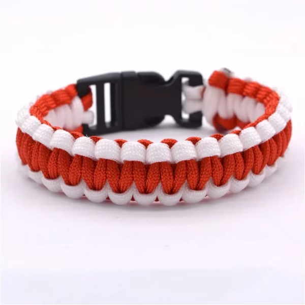 Men Multi-Function Paracord Adjustable Survival Bracelet Outdoor Camping Rescue Emergency Rope Bracelets - Image 5
