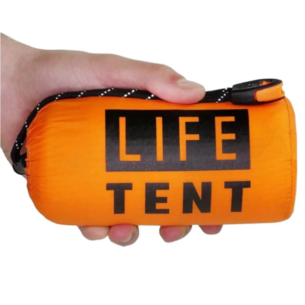 Life Tent Emergency Survival Shelter 2 Person Emergency Tent 2.4*1.5M Survival Tent Emergency Shelter with Whistle & Paracord - Image 8