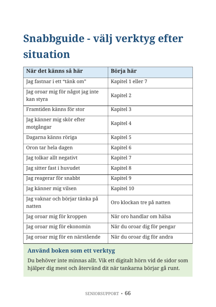 Sluta oroa dig – en praktisk och emotionell guide sluta oroa dig provsida 2 snabbguide