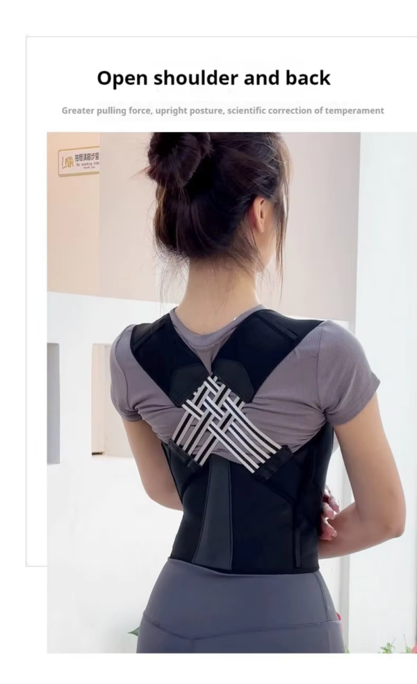 Adult Teen Back Jia Back Correction Support Braces Correction Strap Sitting Posture Braces Strap with Large Brand - Bild 5