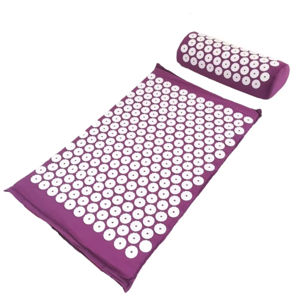Massager Cushion Massage Yoga Mat Acupressure Relieve Pain Stress Back Body Pain Spike Mat Acupuncture Mat and Pillow Set - Bild 14