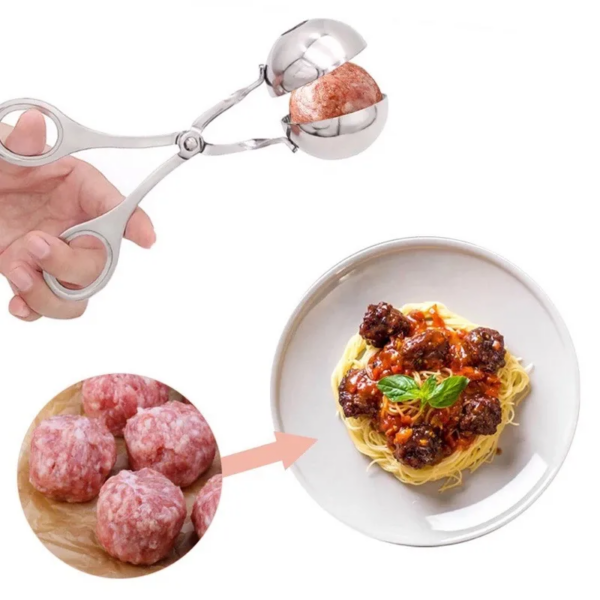 Meatball Maker Clip Fish Ball Rice Ball Making Mold Stainless Steel Form Tools Kitchen Accessories Gadgets Cuisine Cocina - Bild 5