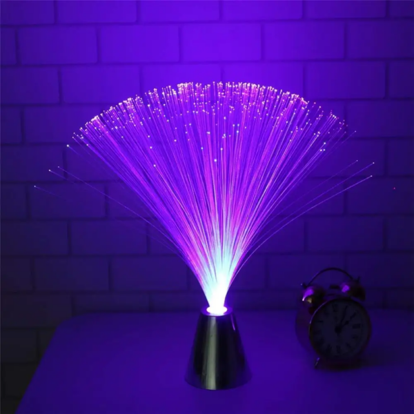 Multicolor LED Fiber Optic Lamp Light Interior Decoration Starry Sky Holiday Wedding Lamp LED Night Light Lamp Furnishing - Bild 3