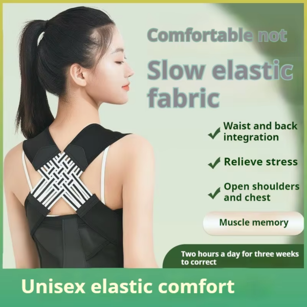 Adult Teen Back Jia Back Correction Support Braces Correction Strap Sitting Posture Braces Strap with Large Brand - Bild 2