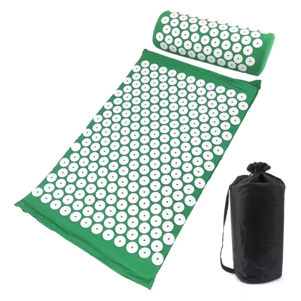 Massager Cushion Massage Yoga Mat Acupressure Relieve Pain Stress Back Body Pain Spike Mat Acupuncture Mat and Pillow Set - Bild 22