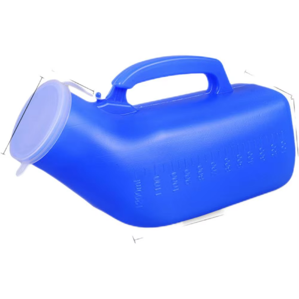 Portable Men Mobile 1200Ml Toilet Car Travel Camp Urine Pee Handle Urinal Storage Urinary Bottle Disability Old Man Helper - Bild 5